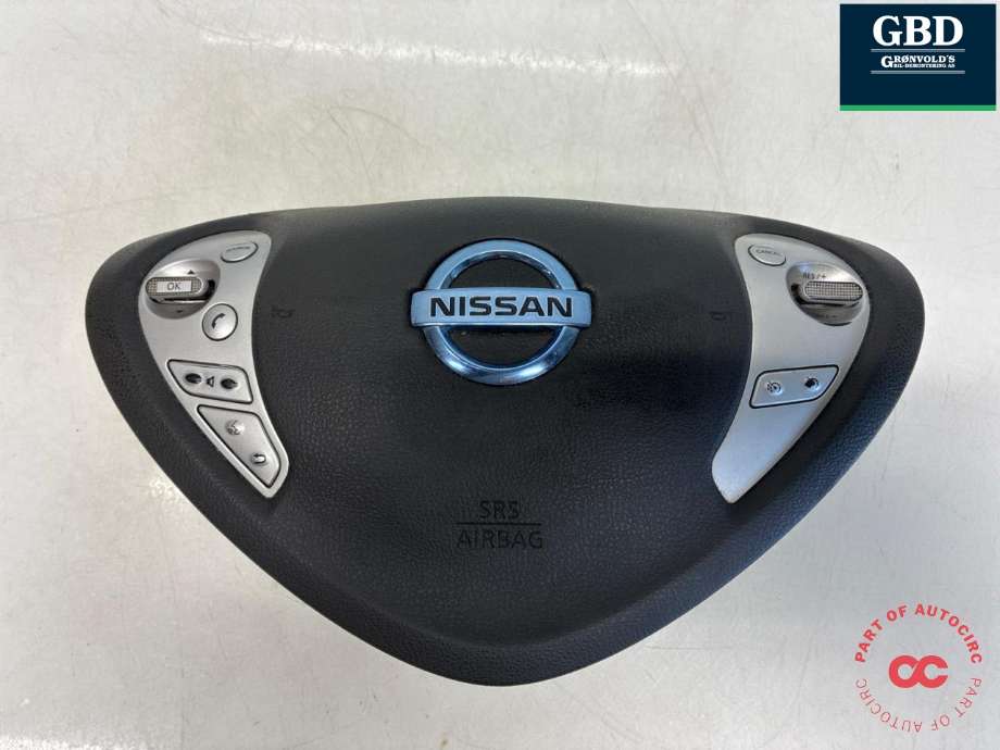 Airbag rattpute til Nissan E-NV200, 2014-->> (985106WX0D)