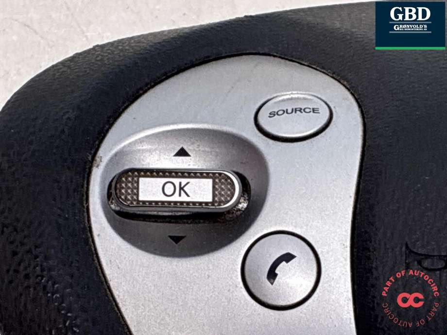 Airbag rattpute til Nissan E-NV200 2014-->>  (985106WX0D|985106WX0B|)