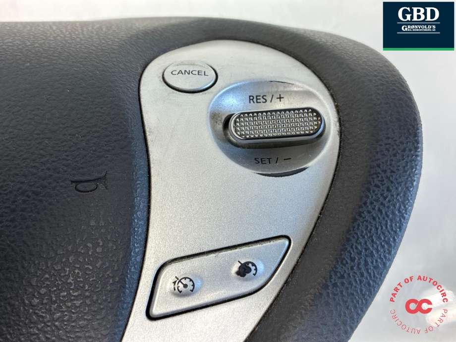 Airbag rattpute til Nissan E-NV200 2014-->>  (985106WX0D|985106WX0B|)