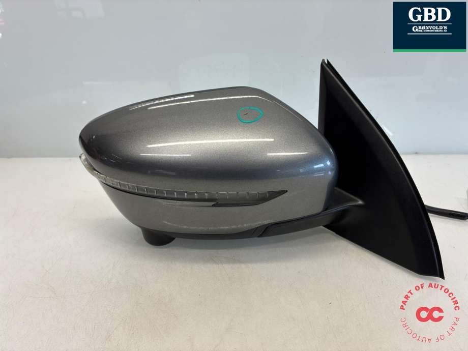 Speil høyre til Nissan Qashqai 2014-2021 (Type II)  (963014EH8E|963014EH8B|)