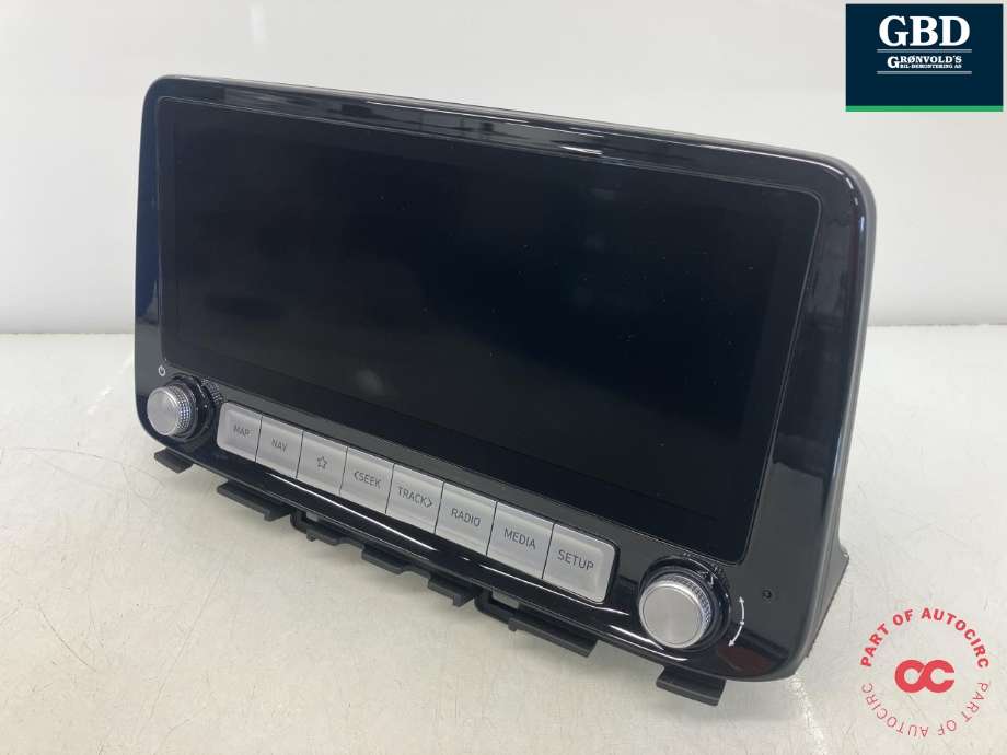 Bilstereo navigasjon til Hyundai Kona, 2021-2023 (Type I, Fase 2)  (96560K4620NVC)