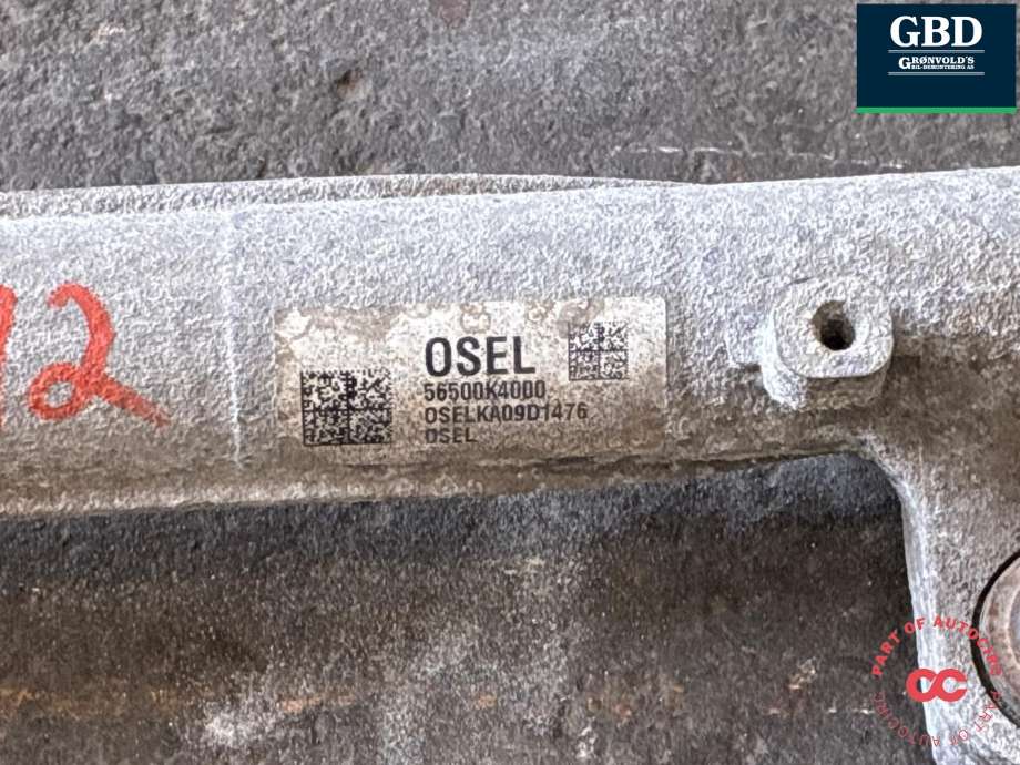 Tannstang til Hyundai Kona 2021-2023 (Type I, Fase 2)  (56500K4000|)