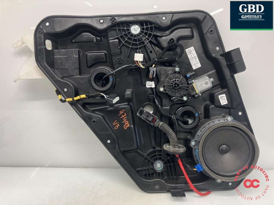 Ruteheis venstre bak til Kia e-Soul 2019-->> (Type III) (83471K0000|83470-K0010|83471-K0011)