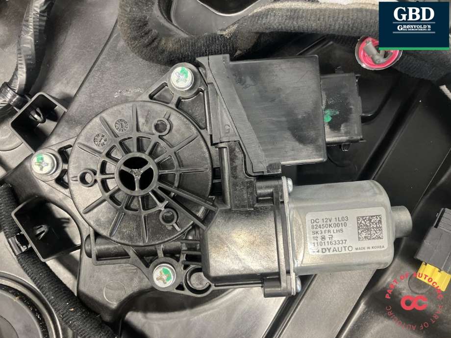 Ruteheis venstre foran til Kia e-Soul 2019-->> (Type III)  (82471K0010|82470-K0080|82471-K0011)