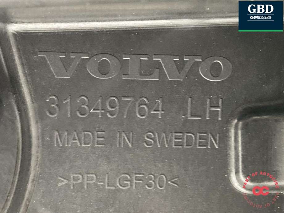 Ruteheis venstre bak til Volvo XC90 2015-2025 (Type II)  (31349764|)
