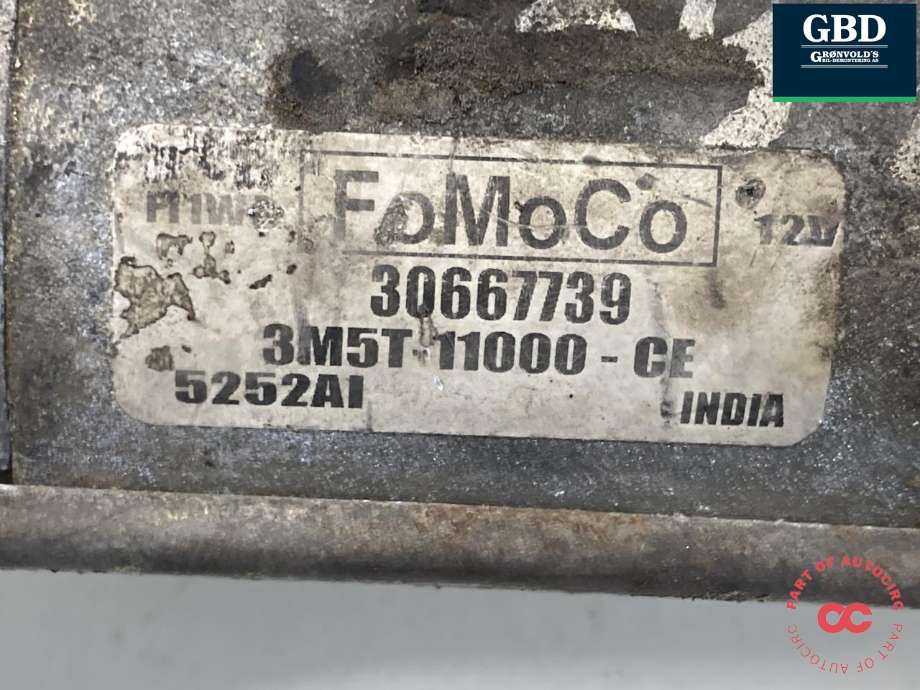 Starter diesel til Volvo V50 2007-2012 (Fase 2) (36003219|30667739|)