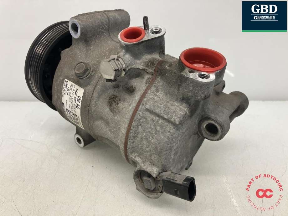 Aircondition kompressor til Škoda Octavia 2013-2016 (Type III, Fase 1) (SANDEN|5Q0 820 803 P|5Q0 820 803 C|5Q0 820 803 J| 5Q0 820 803 K)