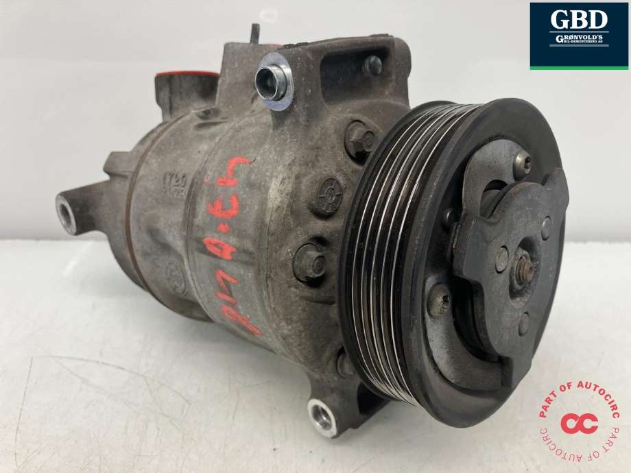 Aircondition kompressor til Škoda Octavia 2013-2016 (Type III, Fase 1) (SANDEN|5Q0 820 803 P|5Q0 820 803 C|5Q0 820 803 J| 5Q0 820 803 K)