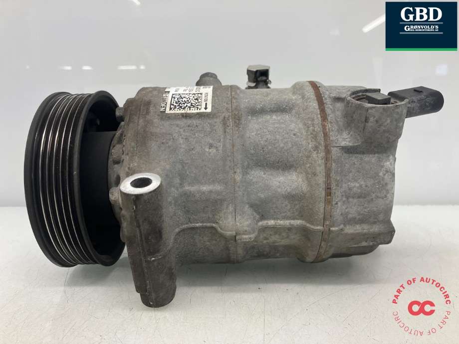 Aircondition kompressor til Škoda Octavia 2013-2016 (Type III, Fase 1) (SANDEN|5Q0 820 803 P|5Q0 820 803 C|5Q0 820 803 J| 5Q0 820 803 K)