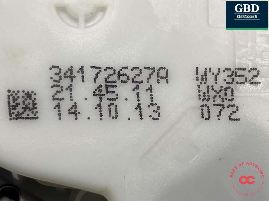 Sikkerhetsbelte foran høyre til Škoda Octavia 2013-2016 (Type III, Fase 1)  (5E1 857 702 B  RAA|34172627A|)