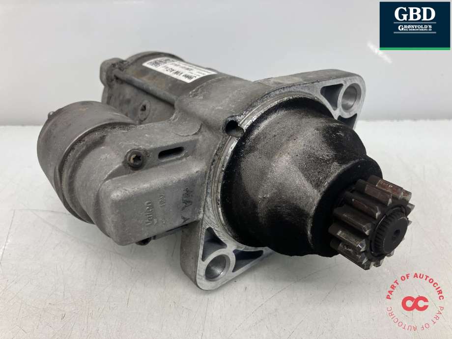 Starter diesel til Škoda Octavia 2013-2016 (Type III, Fase 1) (VALEO|02M 911 024 B|02M 911 024 S|041013)