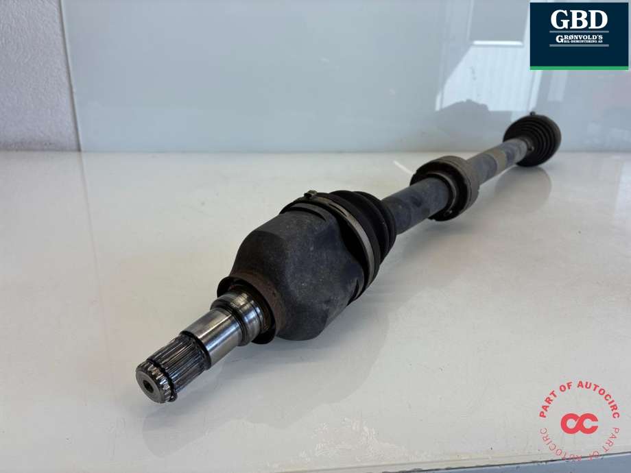 Drivaksel høyre foran, bensin/automat til Toyota Auris 2007-2010 (Type I, Fase 1) (4341002571|4341002570|)