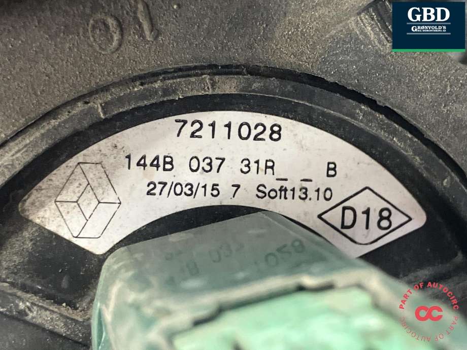 Vannpumpe til Renault Zoe 2013-2019 (Fase 1)  (210101348R|144B 037 31R|)