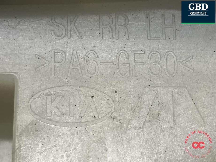 Dørhåndtak utv venstre bak til Kia e-Soul 2019-->> (Type III) (83651K00109H|)
