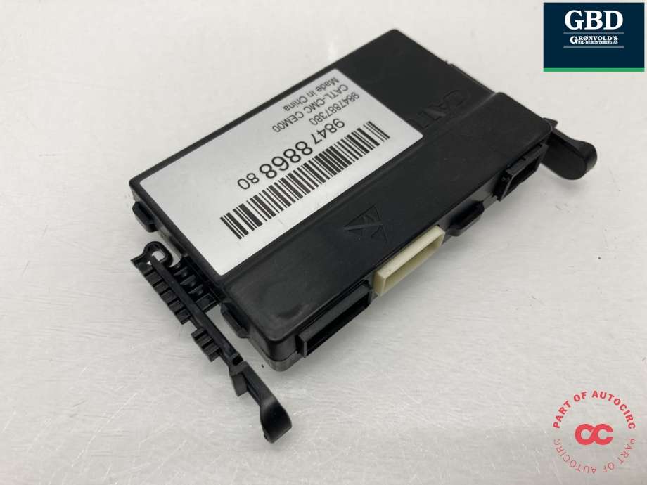 Styreenhet batteri elbil (BMS - Battery Management System) til Peugeot e-2008 2019-->>  (9847886880|)