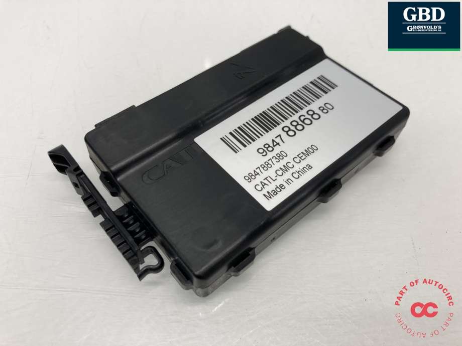Styreenhet batteri elbil (BMS - Battery Management System) til Peugeot e-2008, 2019-->> (9847886880)
