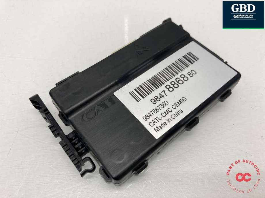 Styreenhet batteri elbil (BMS - Battery Management System) til Peugeot e-2008, 2019-->> (9847886880)