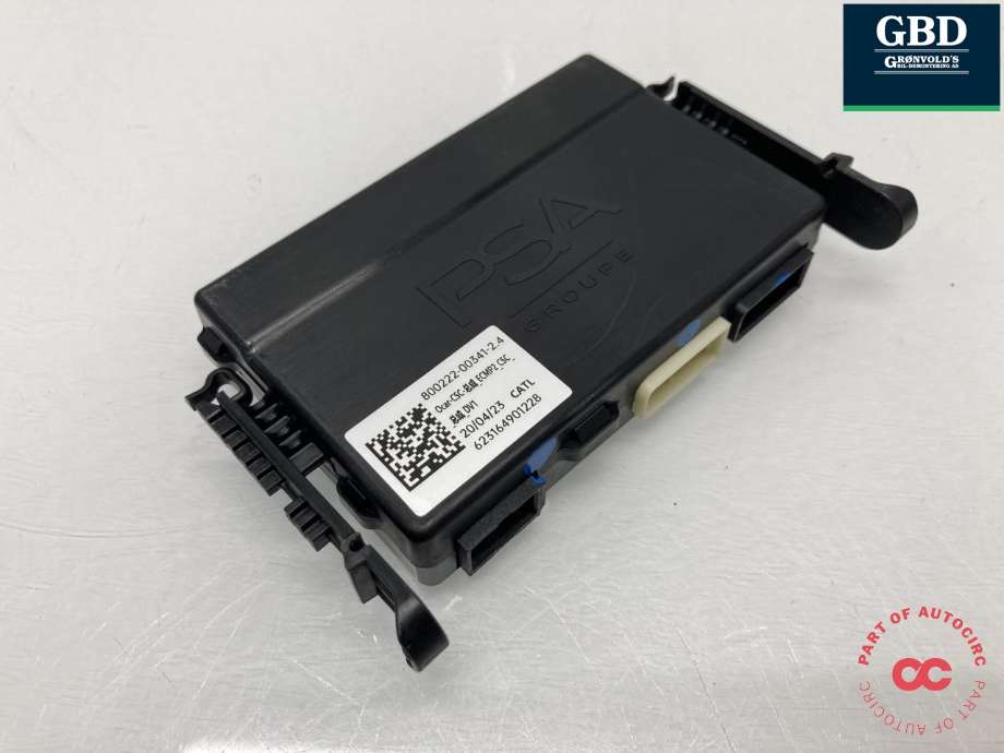 Styreenhet batteri elbil (BMS - Battery Management System) til Peugeot e-2008 2019-->> (9847886880|)