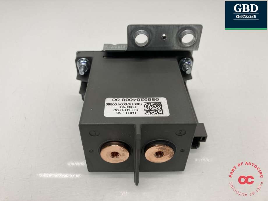 Styreenhet batteri elbil (BMS - Battery Management System) til Peugeot e-3008 2023-->>  (98 652 046 80|9865204680 00|)