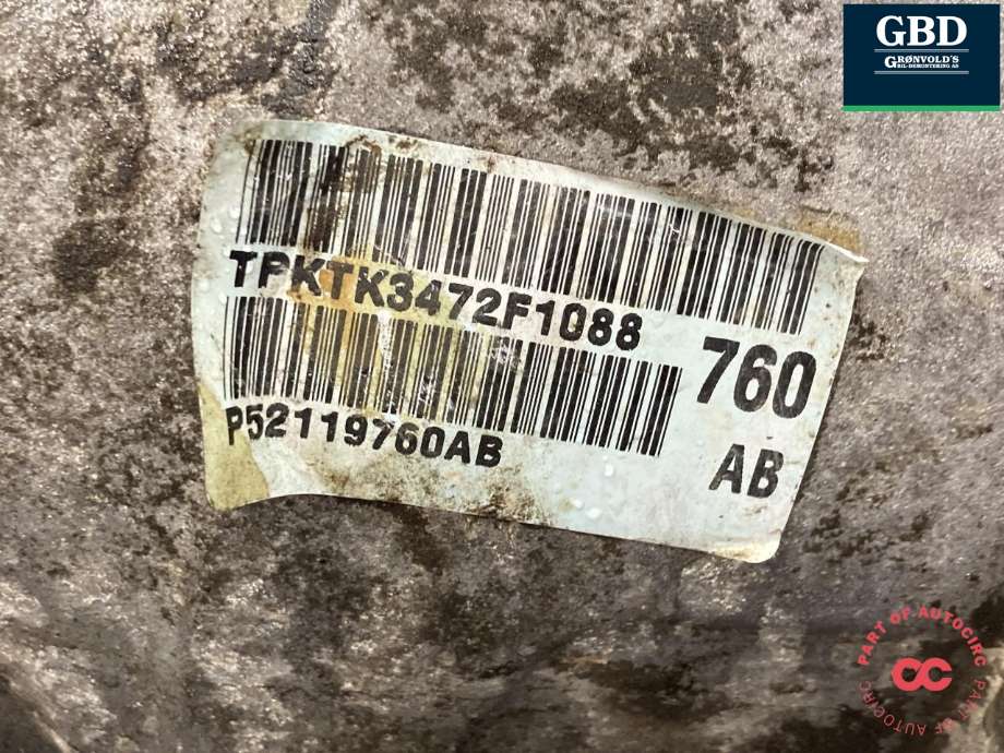 Girkasse automat til Dodge Ram 2003-2008 (Type III) (5086287AA|)