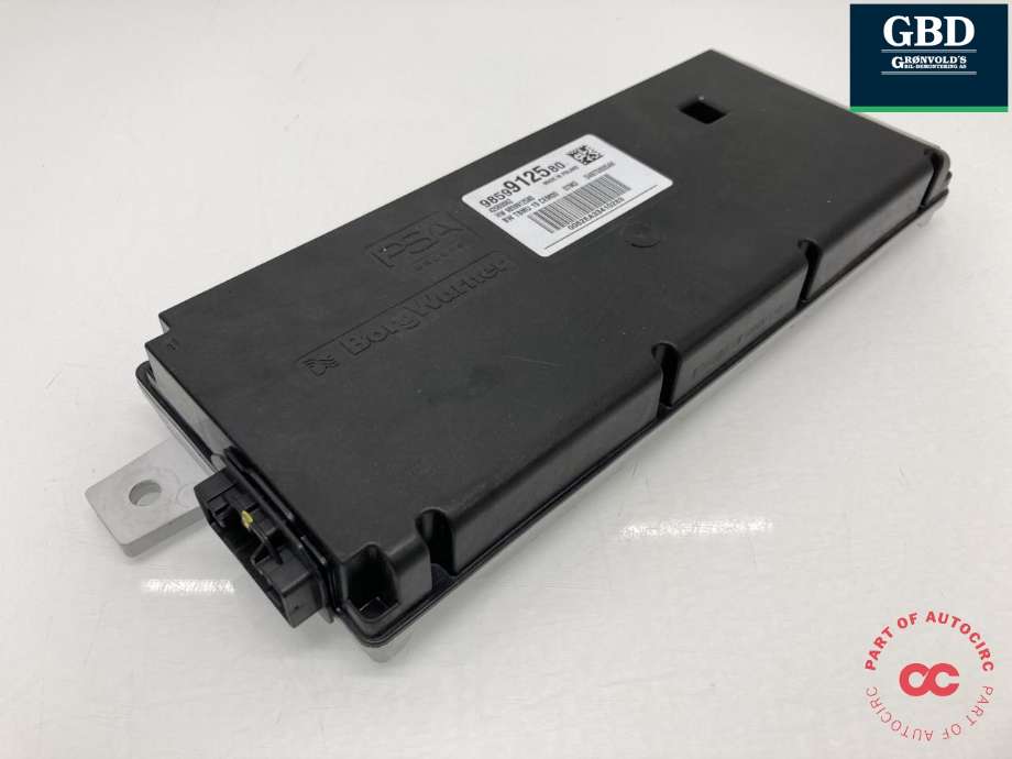 Styreenhet batteri elbil (BMS - Battery Management System) til Peugeot e-3008 2023-->>  (98 599 125 80|)