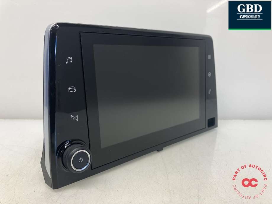 Bilstereo navigasjon skjerm til Peugeot Partner 2019-->> (Type III)  (98 345 773 ZD|98 162 661 ZD|3526.0751)