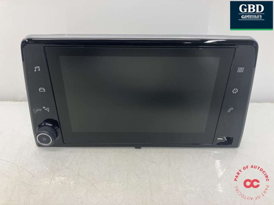 Bilstereo navigasjon skjerm til Peugeot Partner 2019-->> (Type III)  (98 345 773 ZD|98 162 661 ZD|3526.0751)
