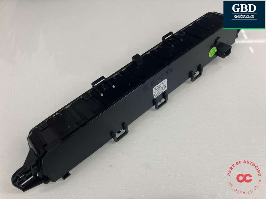 Varmeapparat betjening til Peugeot Partner 2019-->> (Type III) (98 340 409 ZD|3525.2402|)