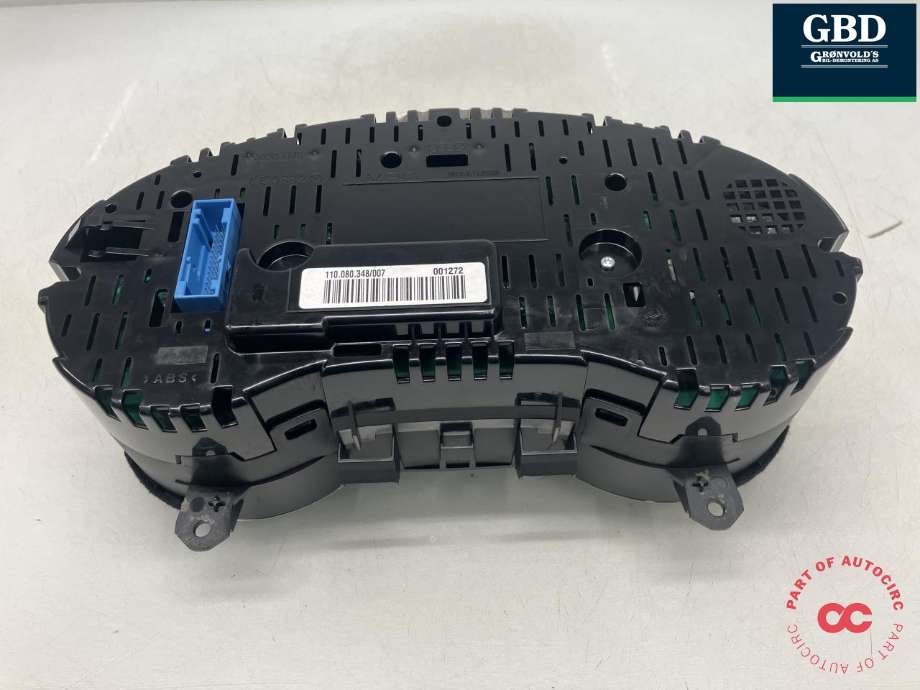Instrumentpanel til Audi TT 2006-2014 (Type II)  (SIEMENS VDO|8J0 920 930 E|8J0 920 930 EX|D0H18001 0050 1217)