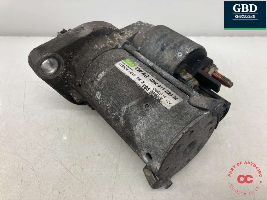 Starter til Audi TT 2006-2014 (Type II)  (VALEO|02M 911 023 G|02M 911 023 M|D6GS14)