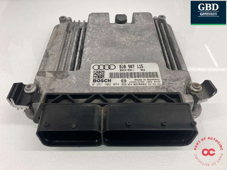 Styreenhet motor til Audi TT 2006-2014 (Type II)  (BOSCH|8J0 907 115 N|8J0 997 020 CX|0 261 S02 084)