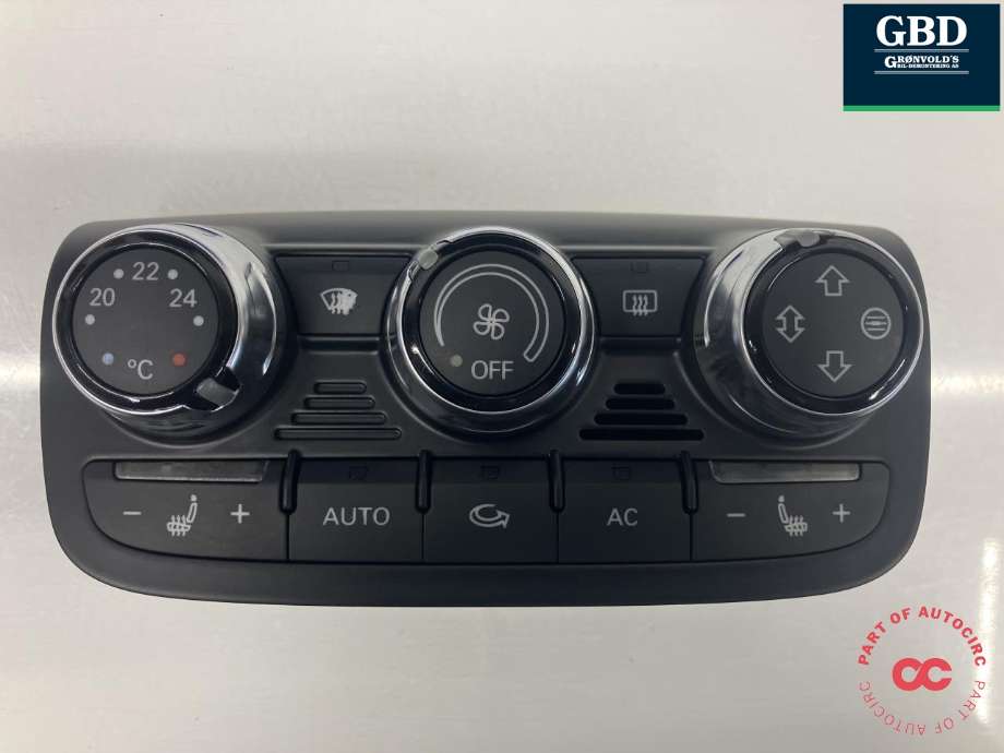 Varmeapparat betjening til Audi TT 2006-2014 (Type II) (8J0 820 043 AQ WET|)