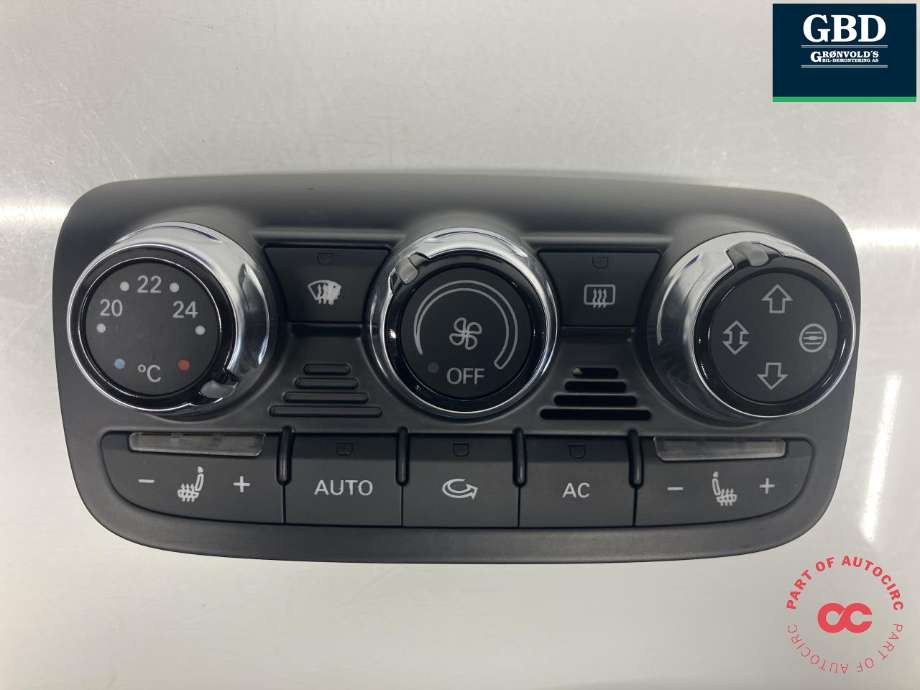 Varmeapparat betjening til Audi TT 2006-2014 (Type II) (8J0 820 043 AQ WET|)