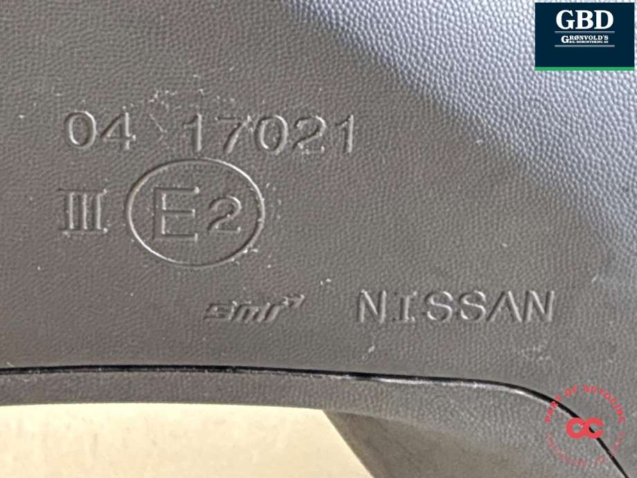 Speil venstre til Nissan Leaf 2018-->> (Type II)  (963025SH4B|)