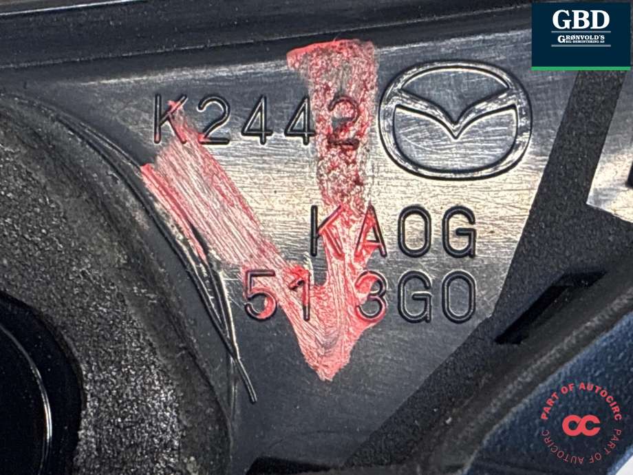 Baklykt venstre indre til Mazda CX-5 2012-2017 (Type I)  (KA0G513G0C|)