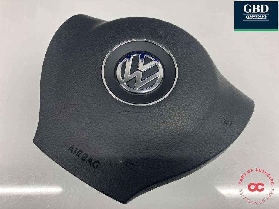 Airbag rattpute til VW Transporter / Caravelle 2009-2015 (Fase 2) (T5) (T5) (TAKATA|7E0 880 201 R 81U|7E0 880 201 Q|)