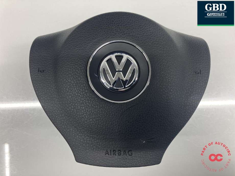 Airbag rattpute til VW Transporter / Caravelle 2009-2015 (Fase 2) (T5) (T5) (TAKATA|7E0 880 201 R 81U|7E0 880 201 Q|)