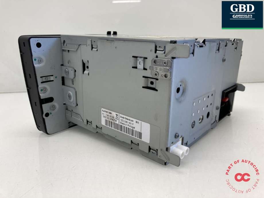 Bilstereo til Škoda Octavia 2009-2013 (Type II, Fase 2)  (1Z0 035 161 M|1Z0 035 161 F|)