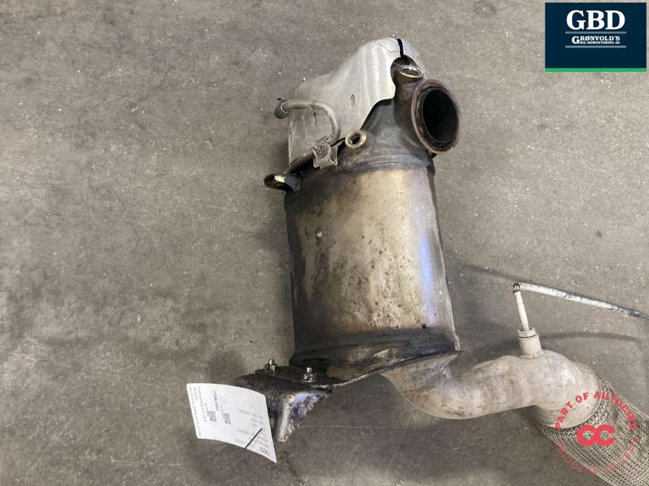 Partikkelfilter til Škoda Octavia 2009-2013 (Type II, Fase 2)  (1K0 254 707 LX|JZW 254 700 FX|1K0 131 723 AG)