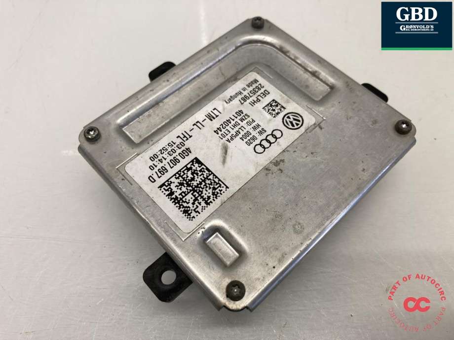 Styreenhet xenon/ballast til Škoda Octavia 2013-2016 (Type III, Fase 1)  (4G0 907 697 D|)