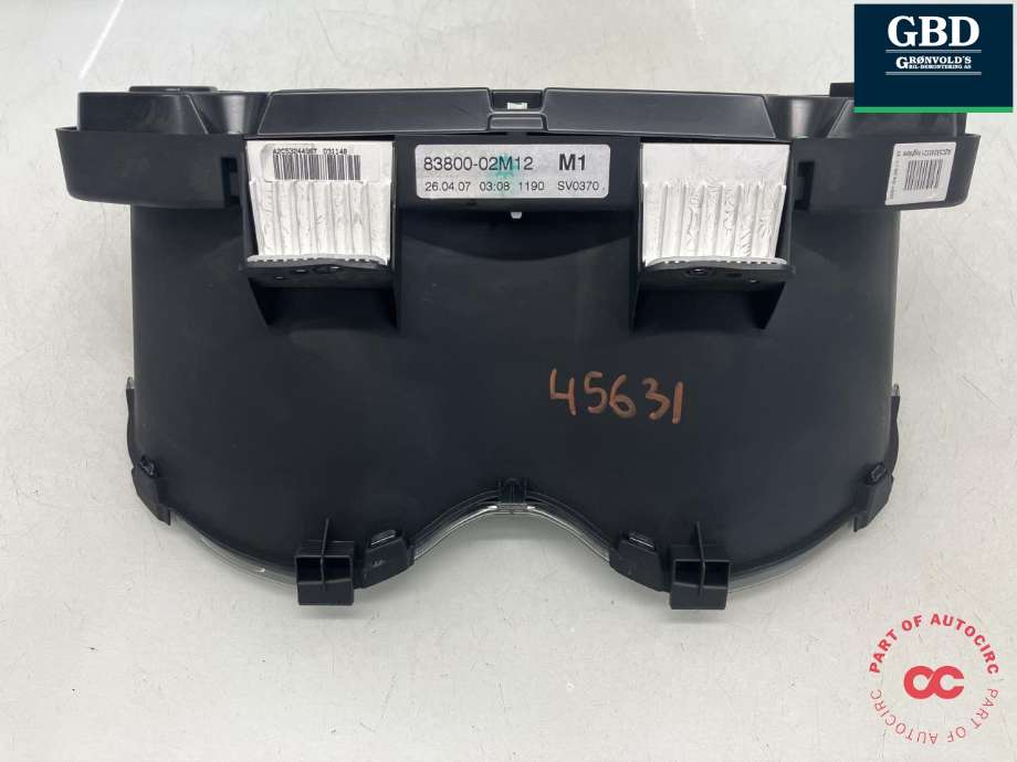 Instrumentpanel til Toyota Auris 2007-2010 (Type I, Fase 1)  (838000Z290|8380002M12|)