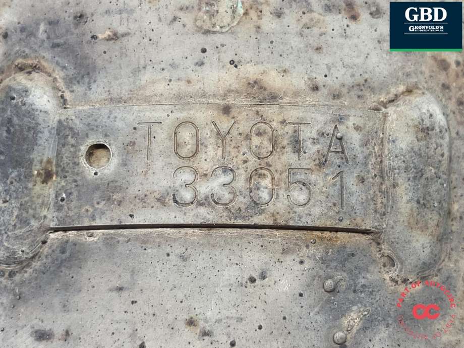 Katalysator til Toyota Auris 2007-2010 (Type I, Fase 1)  (2505133051|)