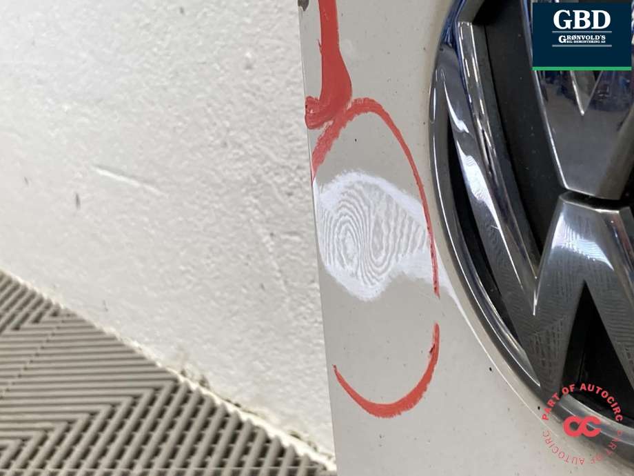 Dør høyre bak varebil til VW Caddy 2010-2015 (Type III, Fase 2)  (2K0 827 092 G|)