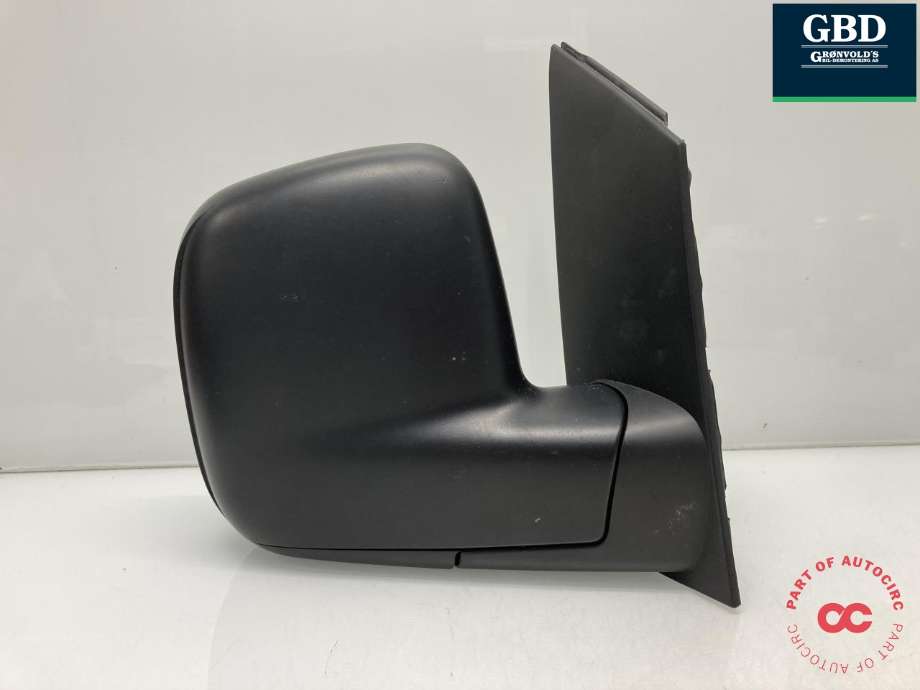 Speil høyre til VW Caddy, 2010-2015 (Type III, Fase 2)  (2K5 857 508 AP 9B9)