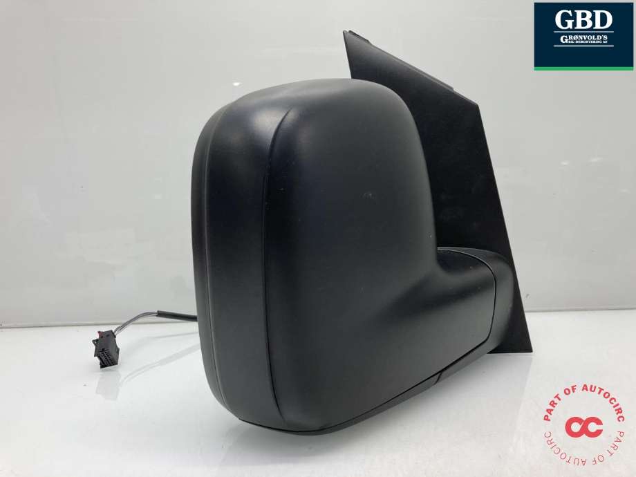 Speil høyre til VW Caddy 2010-2015 (Type III, Fase 2)  (2K5 857 508 AP 9B9|2K5 857 508 AE 9B9|)