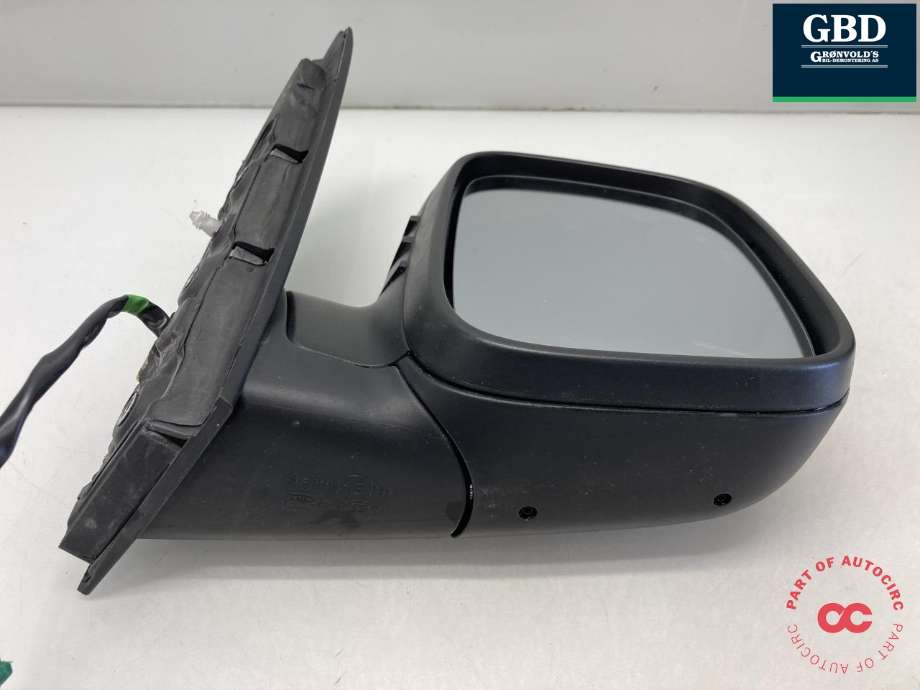 Speil høyre til VW Caddy 2010-2015 (Type III, Fase 2)  (2K5 857 508 AP 9B9|2K5 857 508 AE 9B9|)