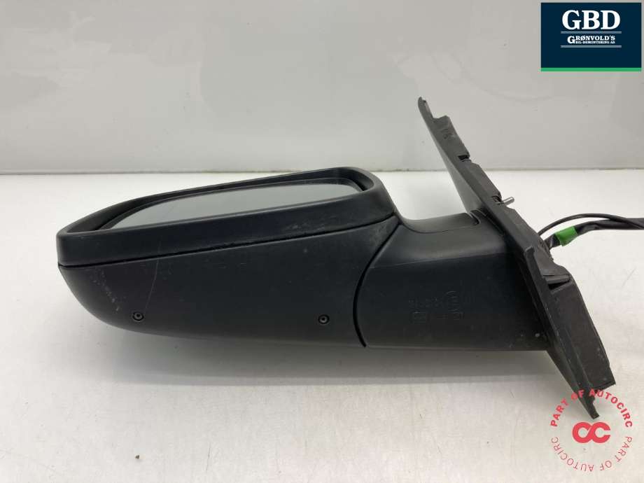 Speil venstre til VW Caddy 2010-2015 (Type III, Fase 2)  (2K5 857 507 AH 9B9|2K5 857 507 AC 9B9|)
