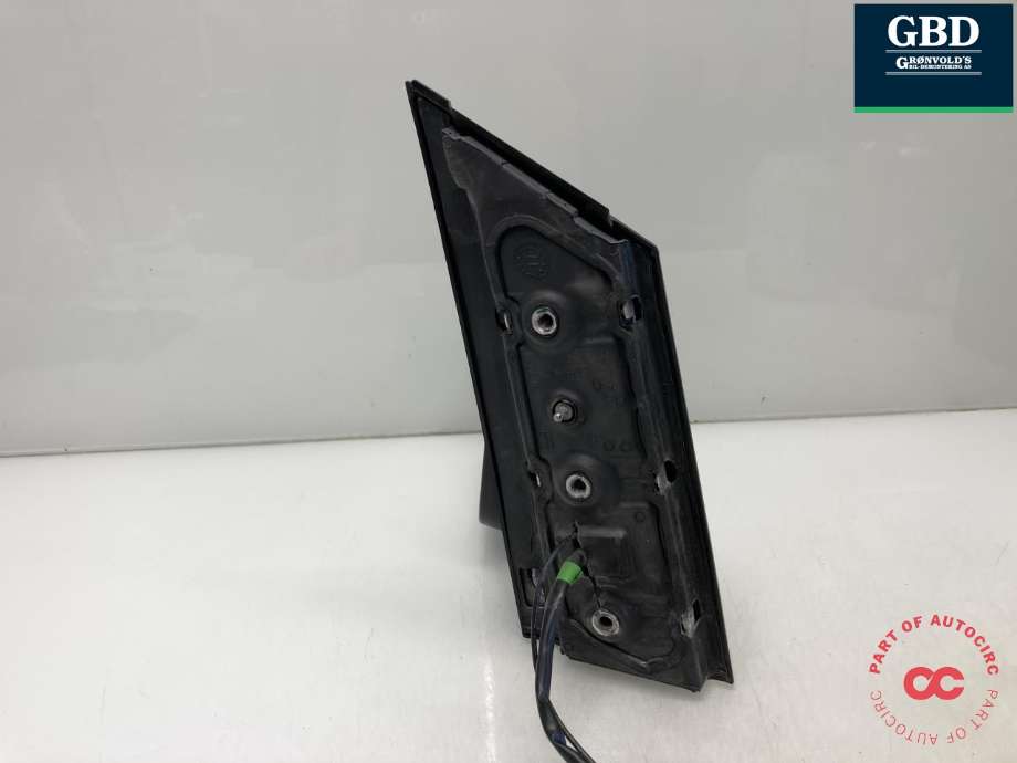 Speil venstre til VW Caddy 2010-2015 (Type III, Fase 2)  (2K5 857 507 AH 9B9|2K5 857 507 AC 9B9|)