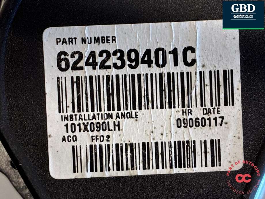 Sikkerhetsbelte foran venstre til Nissan Leaf 2011-2017 (Type I) (868853NF3D|624239401C|)