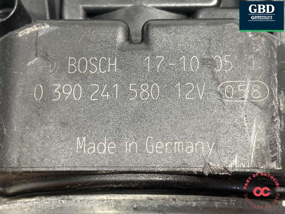 Viskeroverføring til Renault Zoe 2013-2019 (Fase 1)  (BOSCH|288003381R|3 397 021 341|0 390 241 580)